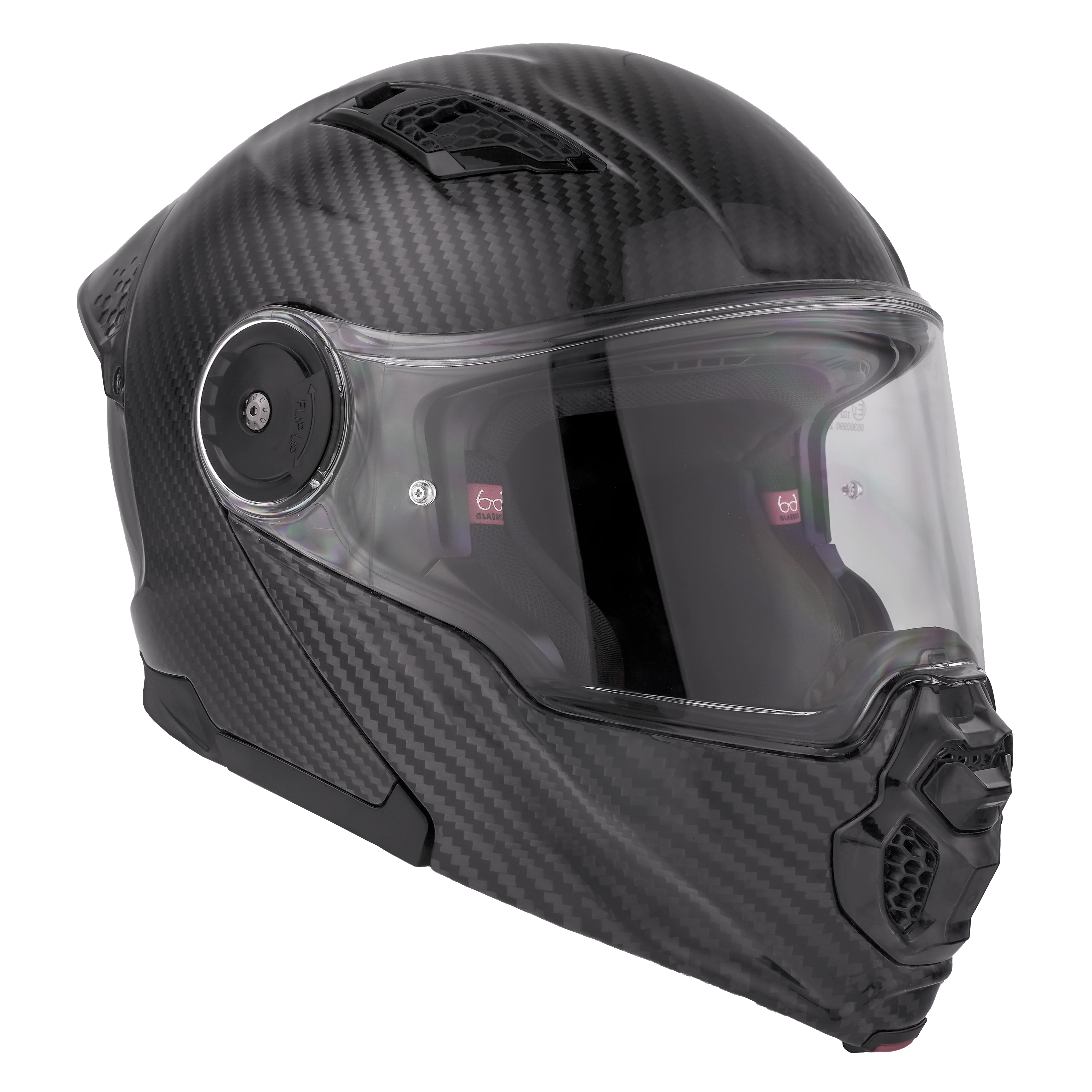 D.O.T. & ECE Daytona C6 Pro- Grey Carbon Fiber