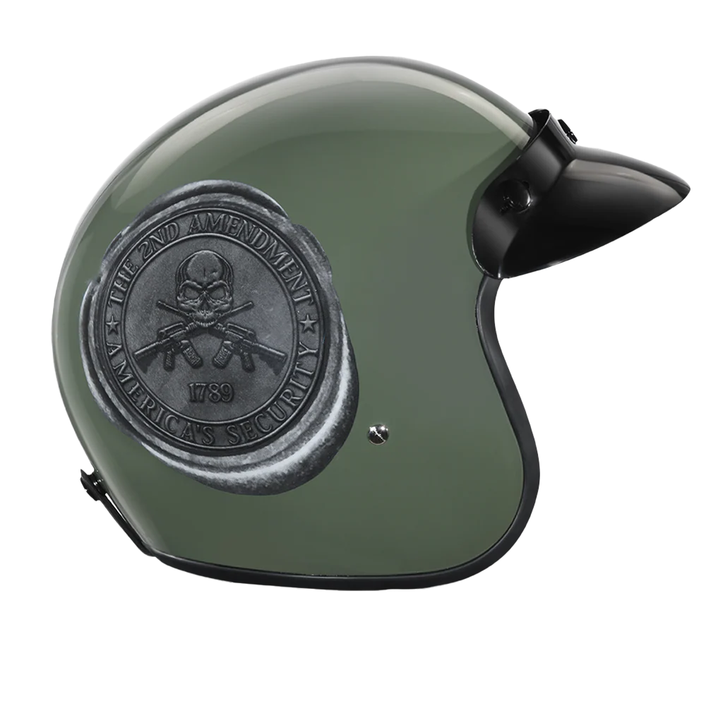 4839-dot-approved-daytona-cruiser-open-face-motorcycle-helmet-men-women-youth-with-visor-graphics-w-2nd-amendment-seal-3.webp DOT Approved Daytona Cruiser Open Face Motorcycle Helmet - Men, Women & Youth - With Visor & Graphics - W/ 2nd Amendment Seal