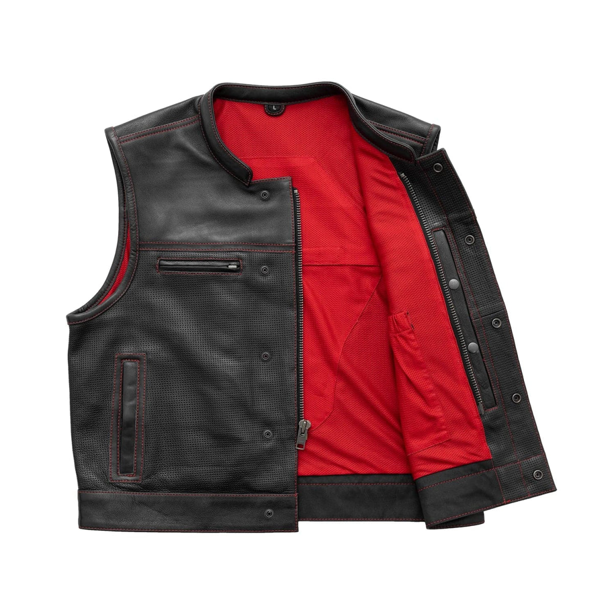 498-lowrider-perforated-men-s-leather-vest-10.jpg Lowrider Perforated Men's Leather Vest
