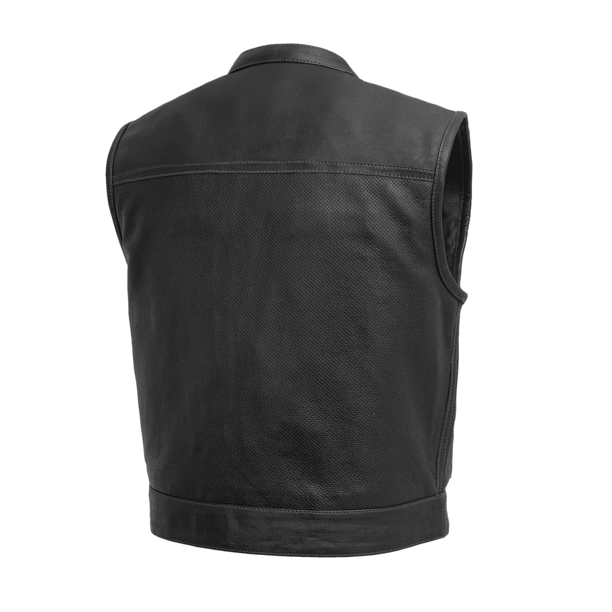 498-lowrider-perforated-men-s-leather-vest-2.webp Lowrider Perforated Men's Leather Vest
