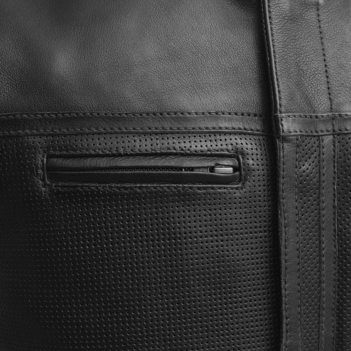 498-lowrider-perforated-men-s-leather-vest-4.jpg Lowrider Perforated Men's Leather Vest