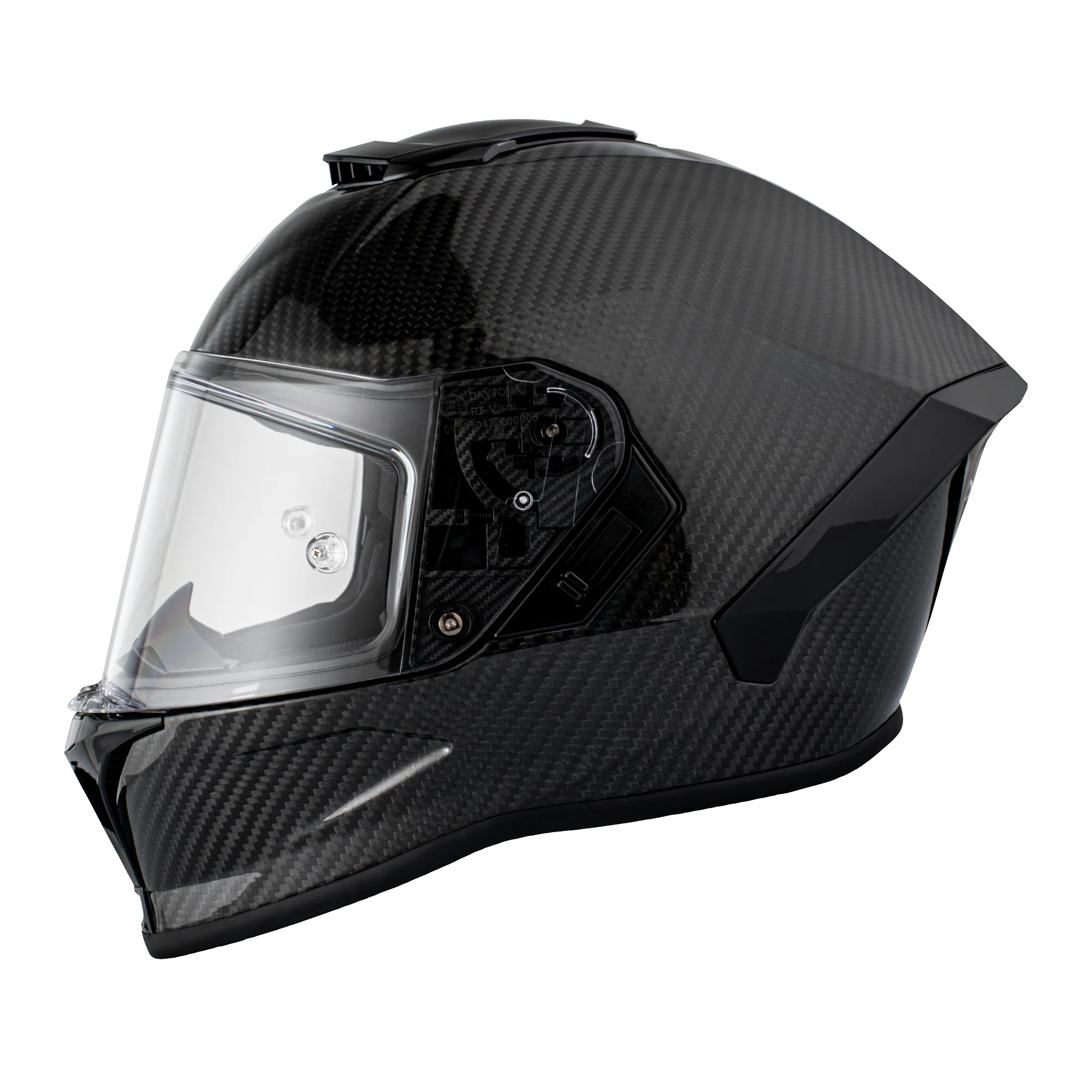 D.O.T. & ECE Daytona Viper- Grey Carbon Fiber