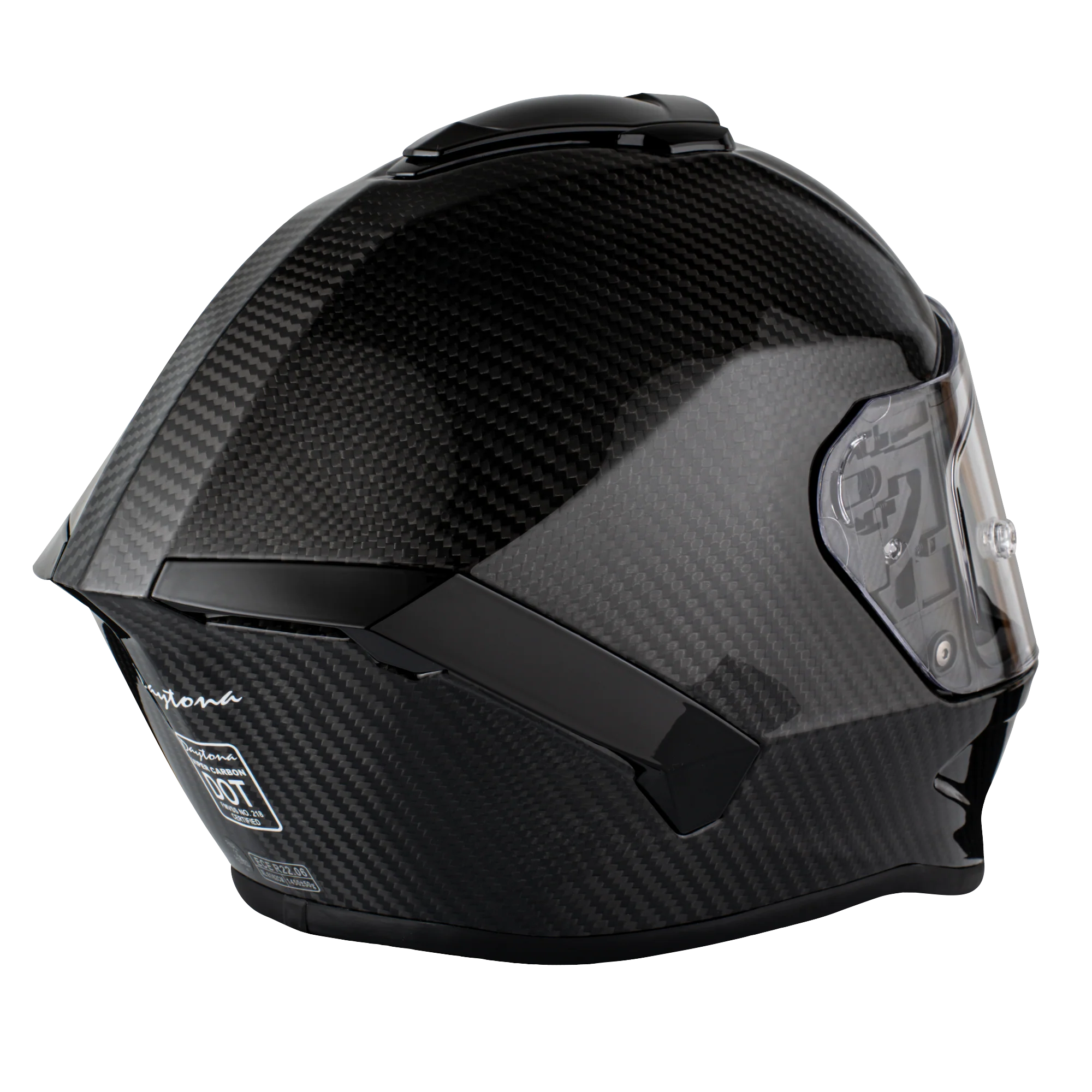D.O.T. & ECE Daytona Viper- Grey Carbon Fiber