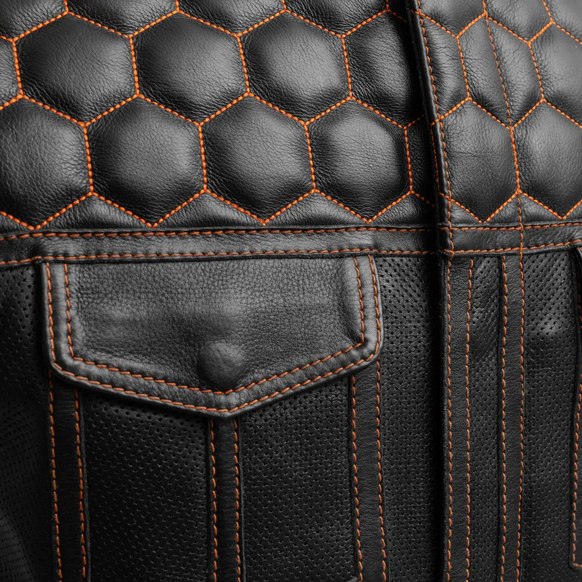 526-hornet-perforated-men-s-club-style-leather-vest-18.webp Hornet Perforated Men's Club Style Leather Vest