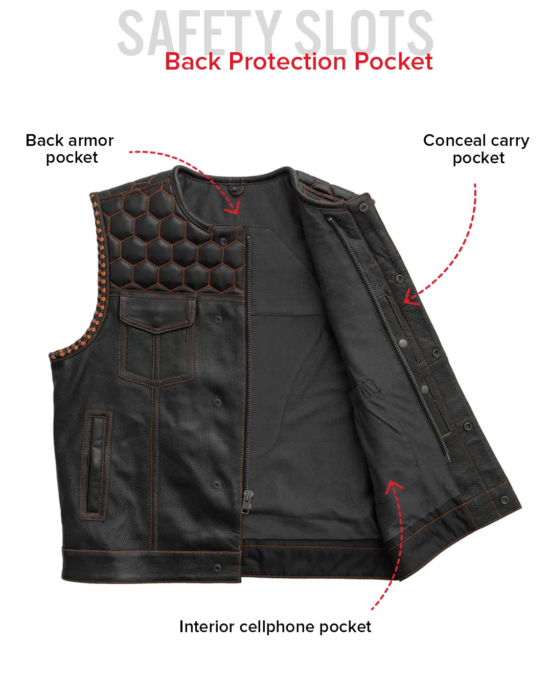 526-hornet-perforated-men-s-club-style-leather-vest-31.webp Hornet Perforated Men's Club Style Leather Vest