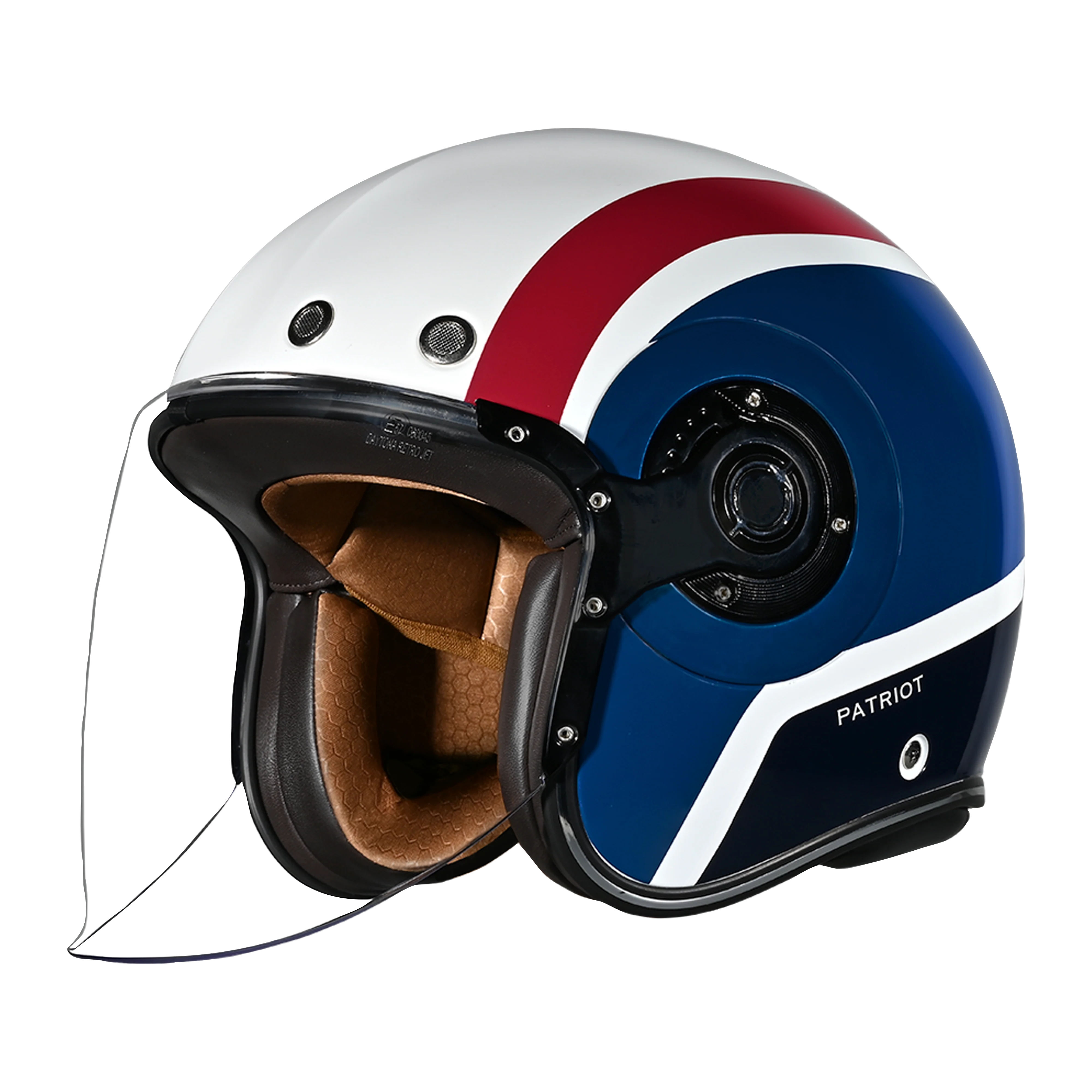 D.O.T. & ECE Daytona Retro Jet- W/ Patriot