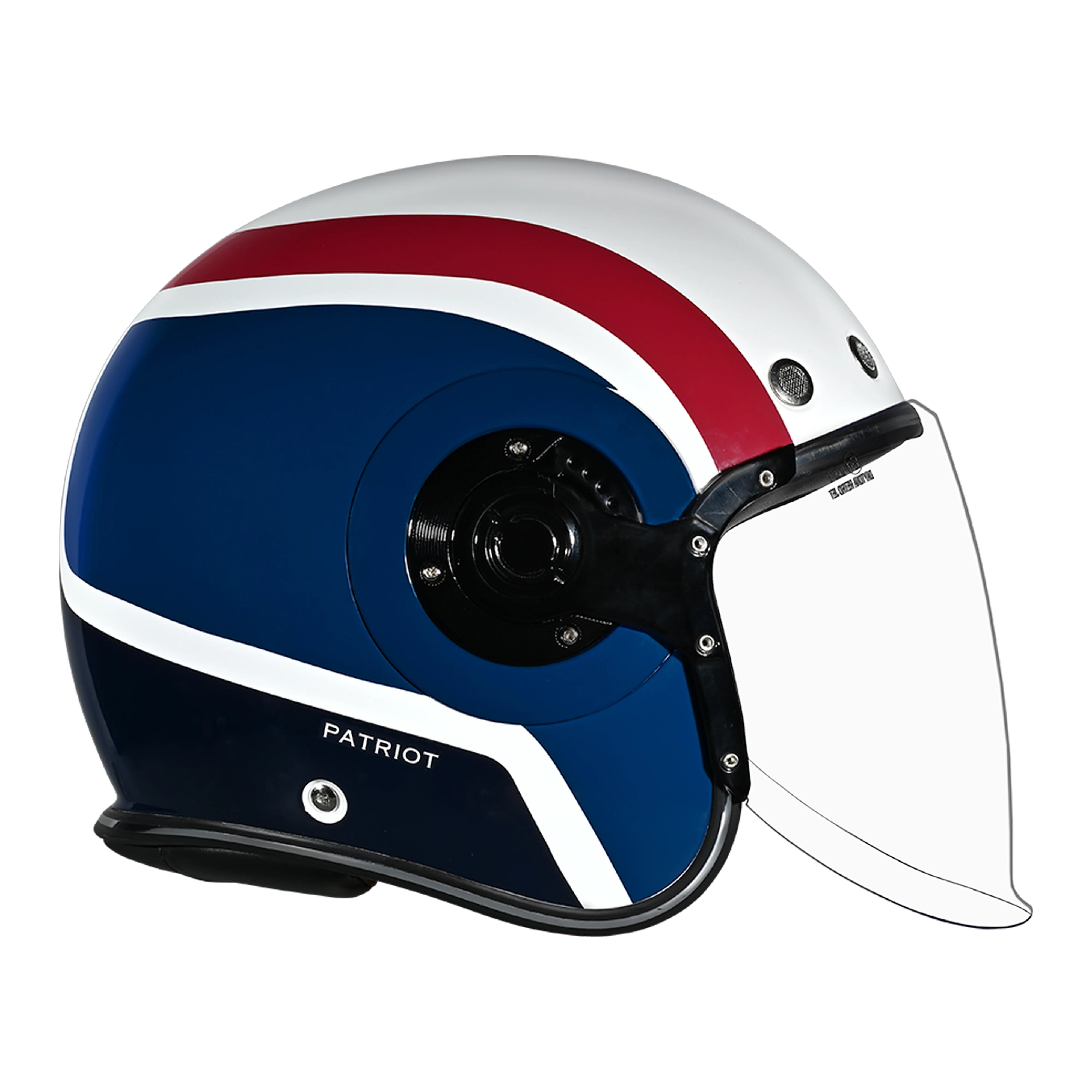 D.O.T. & ECE Daytona Retro Jet- W/ Patriot