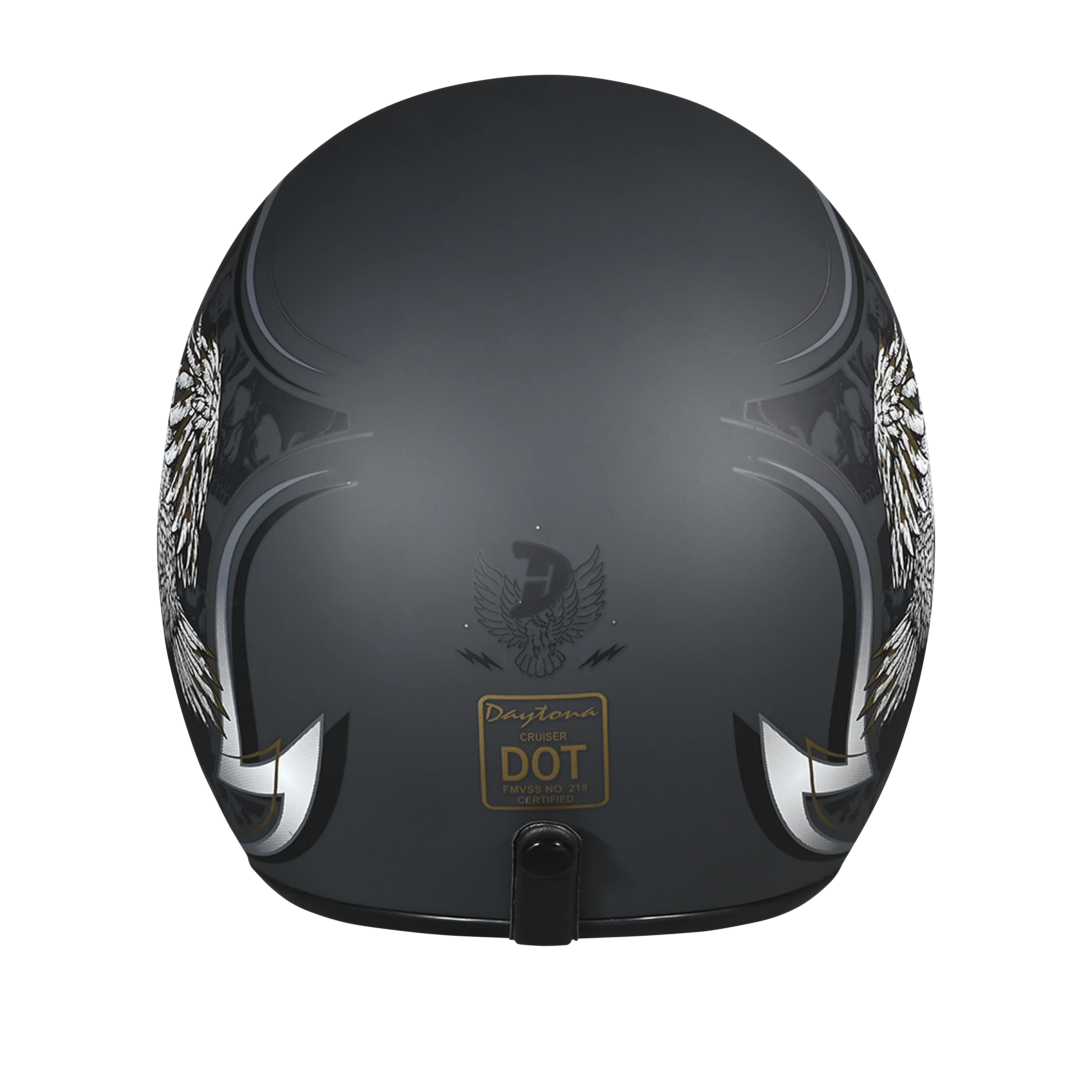 5329-dot-approved-daytona-cruiser-open-face-motorcycle-helmet-men-women-youth-with-visor-graphics-w-wild-soul-4.webp DOT Approved Daytona Cruiser Open Face Motorcycle Helmet - Men, Women & Youth - With Visor & Graphics - W/ Wild Soul