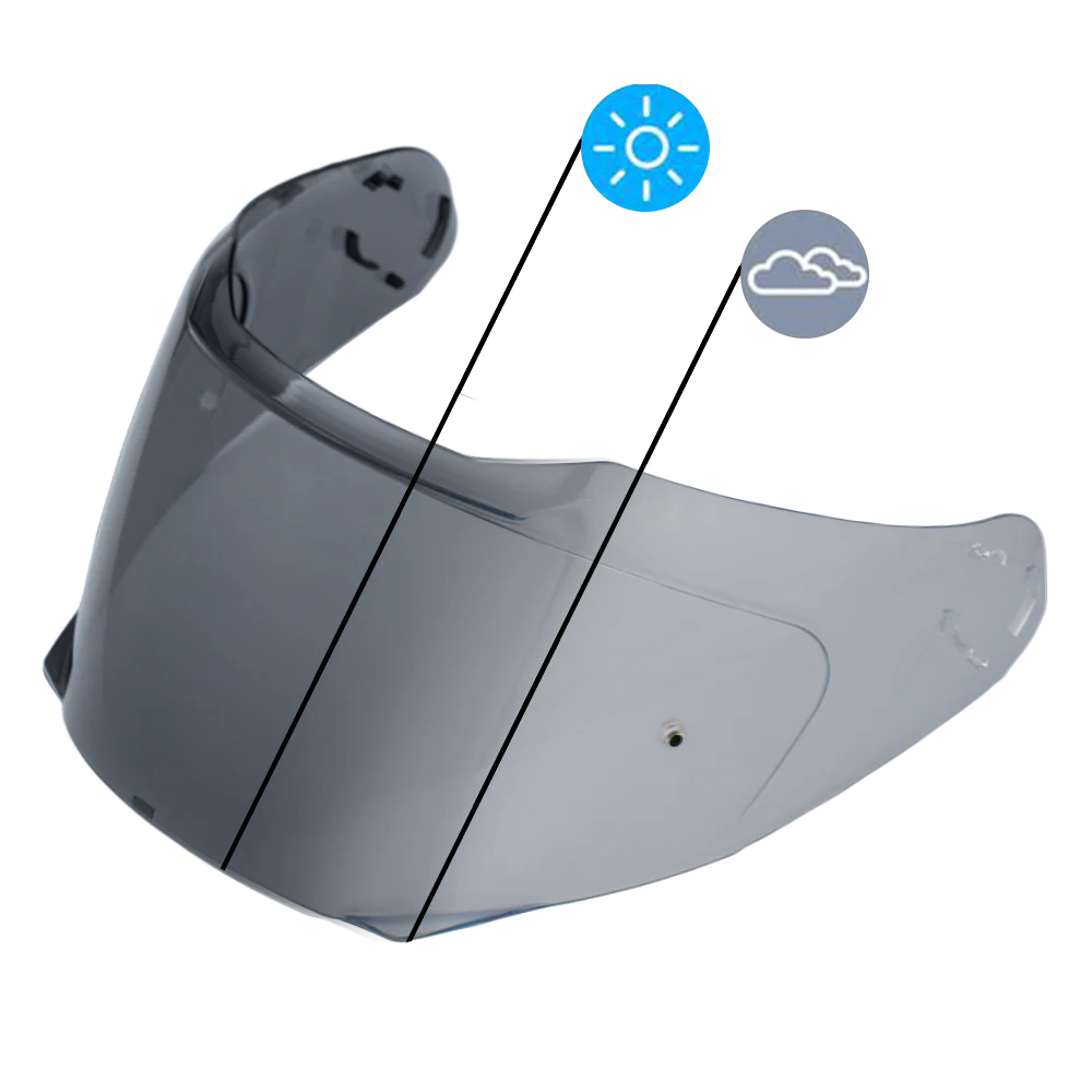 Glide Shield Outer- Photochromic Smoke