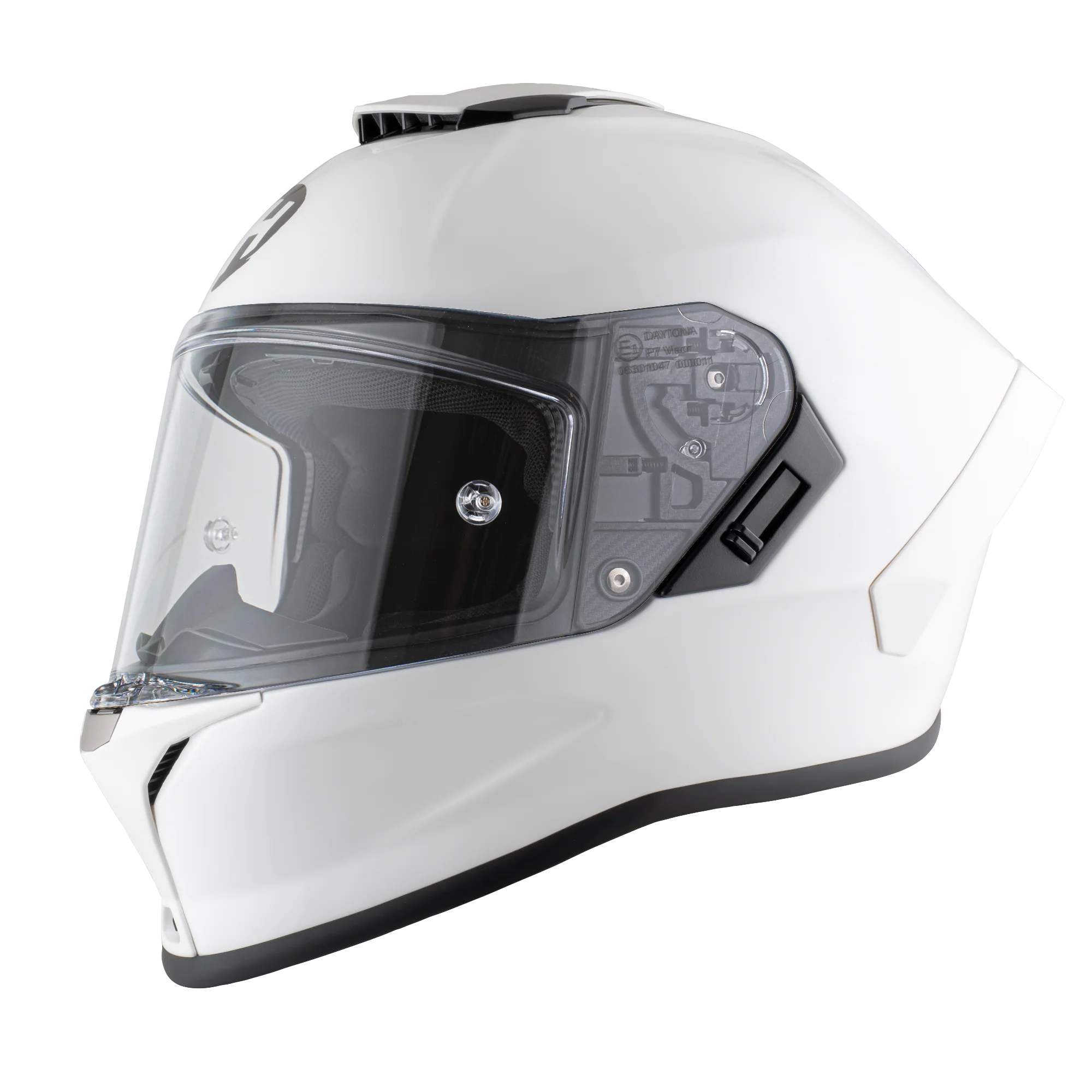 D.O.T. & ECE Daytona Viper- Hi-Gloss White