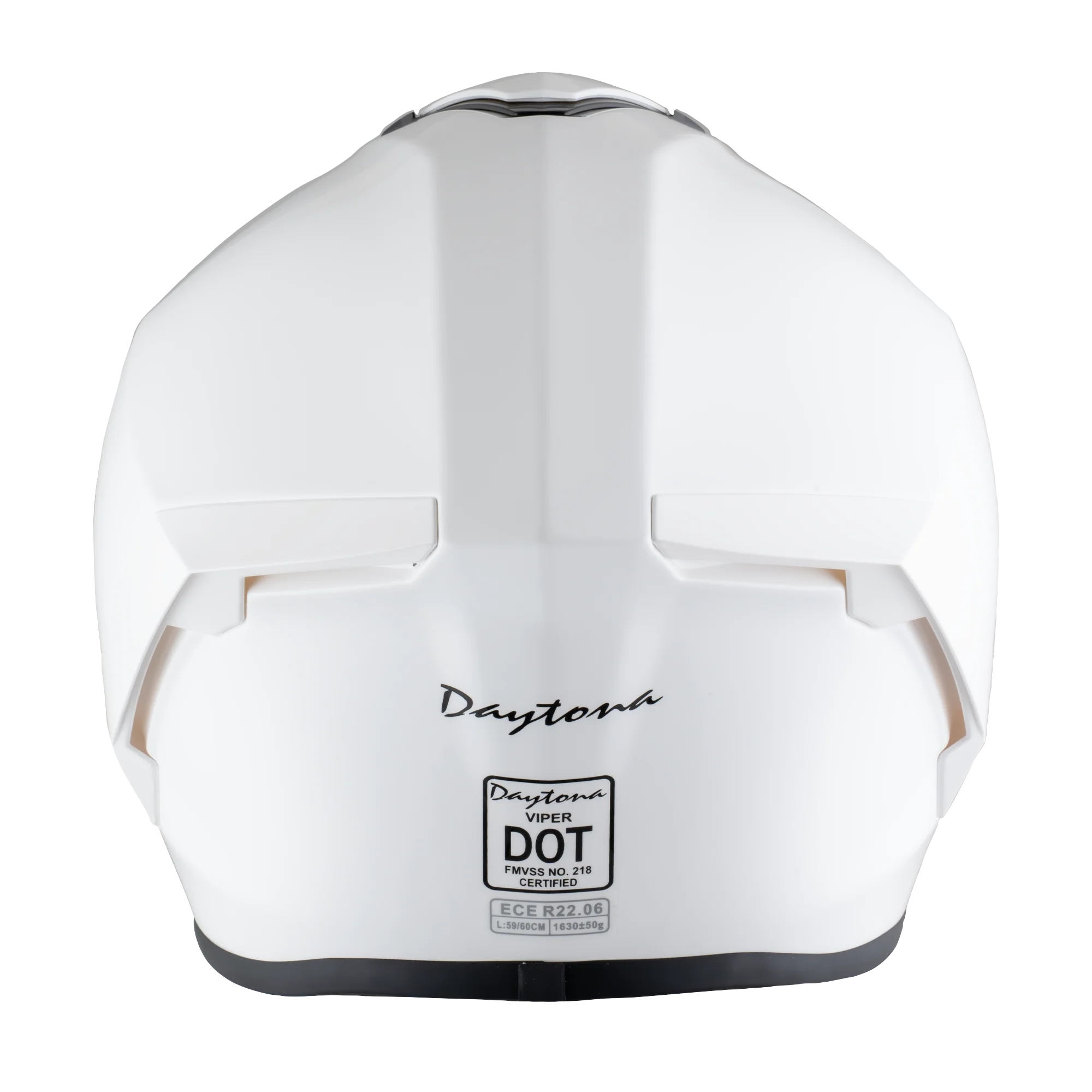 D.O.T. & ECE Daytona Viper- Hi-Gloss White