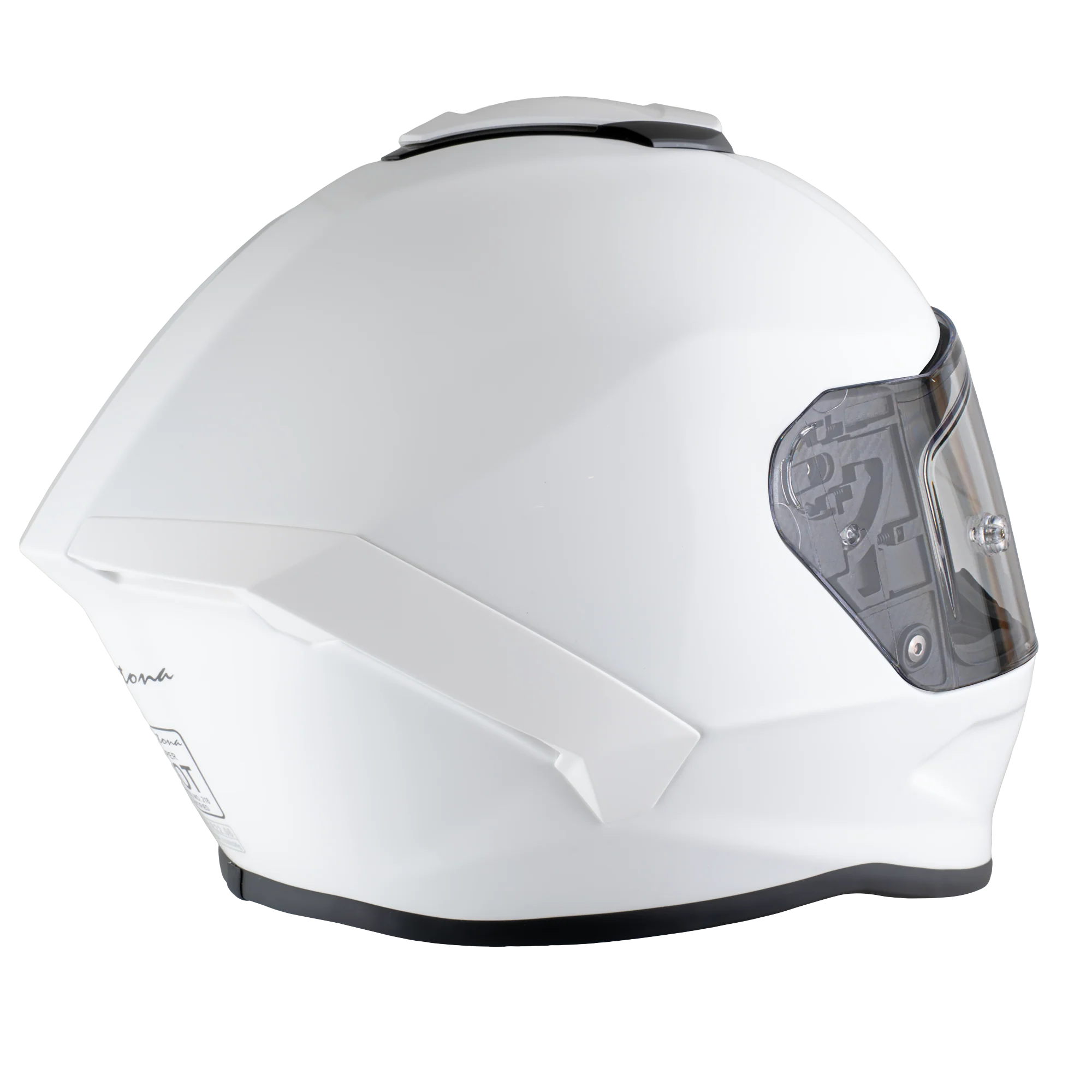 D.O.T. & ECE Daytona Viper- Hi-Gloss White