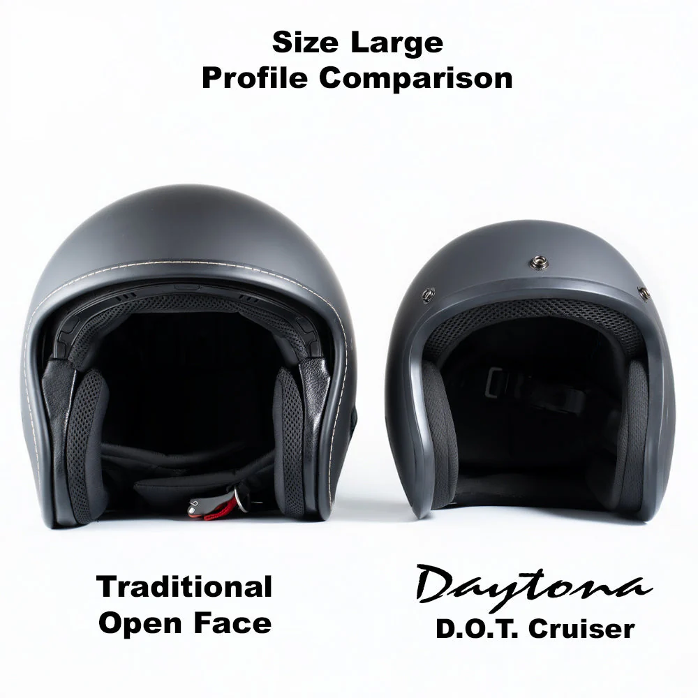 5685-dot-approved-daytona-cruiser-open-face-motorcycle-helmet-men-women-youth-with-visor-graphics-w-lightning-12.webp DOT Approved Daytona Cruiser Open Face Motorcycle Helmet - Men, Women & Youth - With Visor & Graphics - W/ Lightning