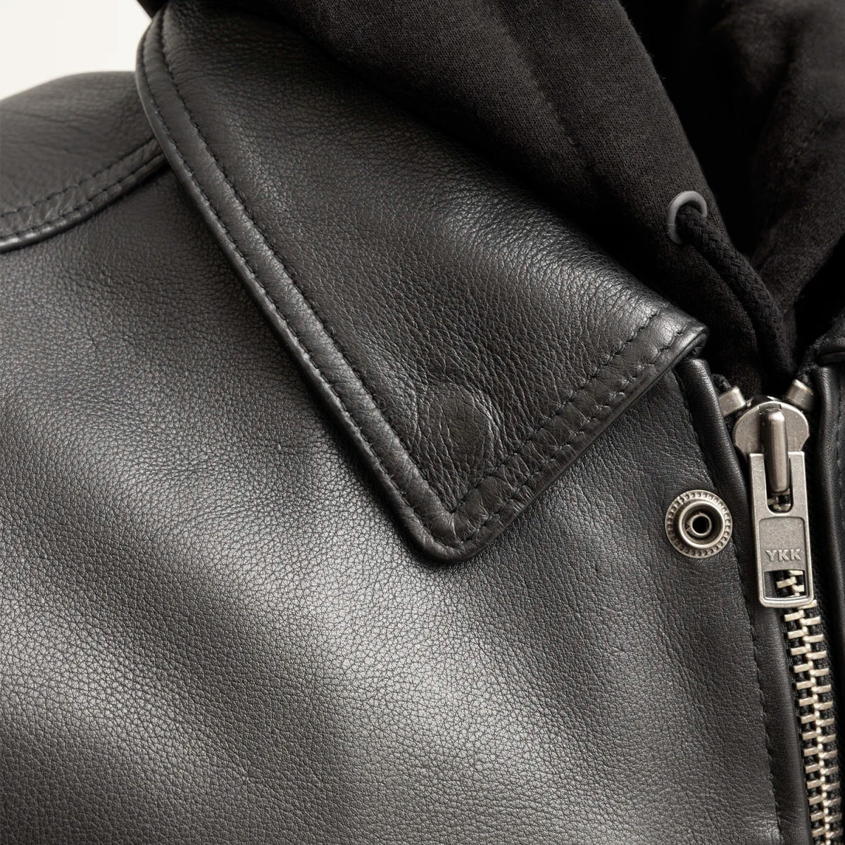 5954-kent-men-s-motorcycle-leather-vest-and-hoodie-4.jpg Kent Men's Motorcycle Leather Vest and Hoodie