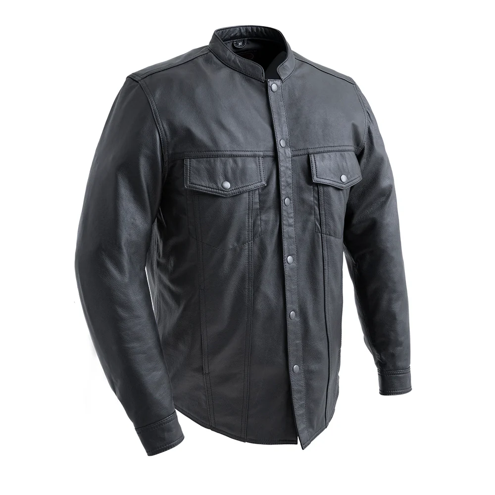 5996-vigilante-motorcycle-leather-shirt-1.webp Vigilante Motorcycle Leather Shirt