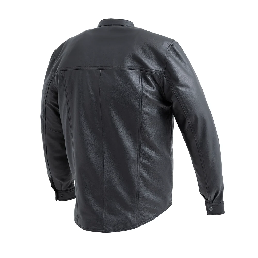 5996-vigilante-motorcycle-leather-shirt-2.webp Vigilante Motorcycle Leather Shirt
