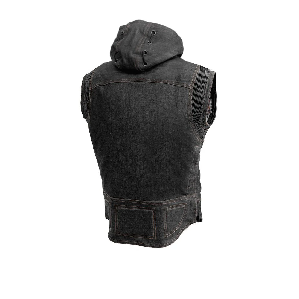 RYBAK Men's Denim Biker Club Jacket