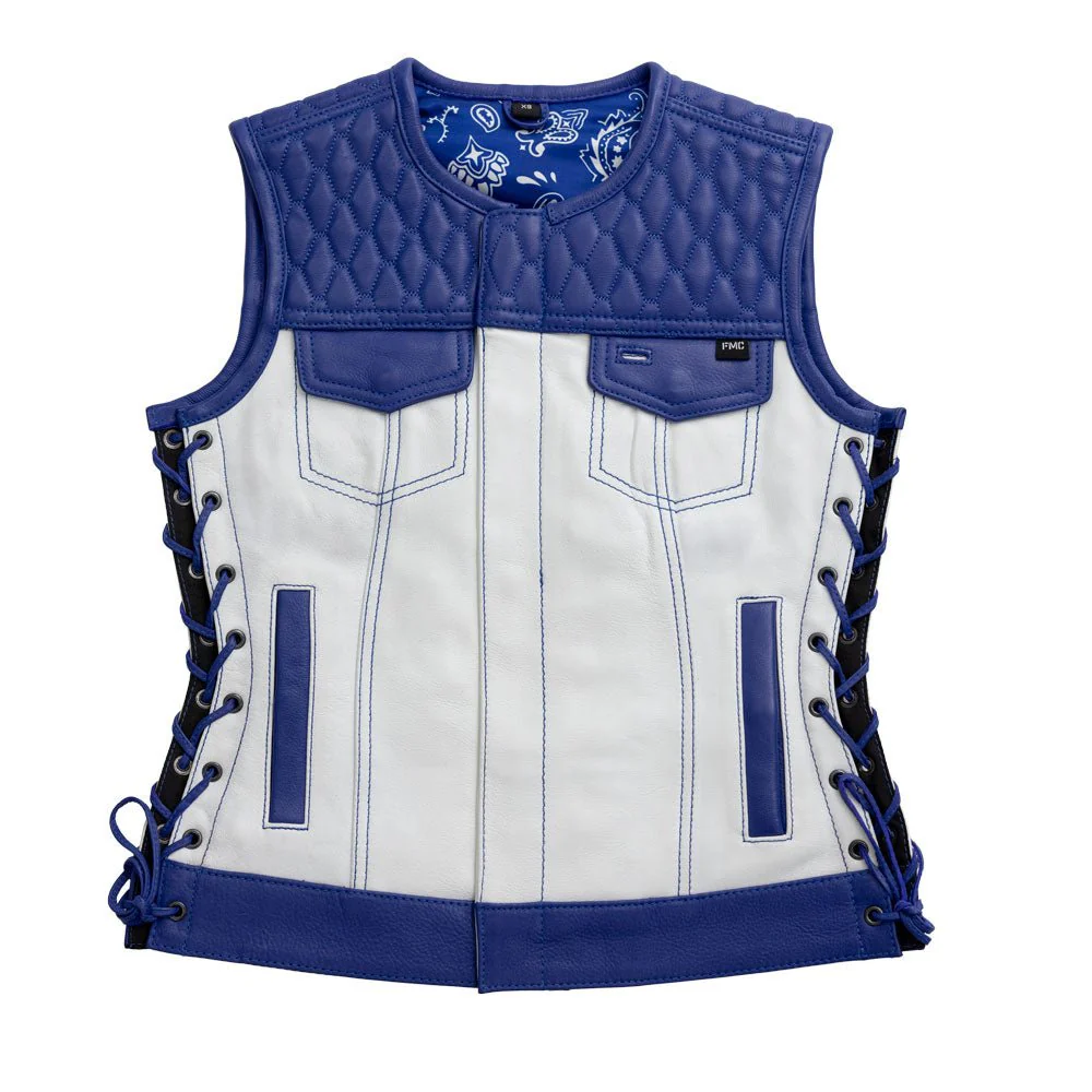 6256-cobalt-women-s-motorcycle-leather-vest-limited-edition-1.webp Cobalt - Women's Motorcycle Leather Vest - Limited Edition