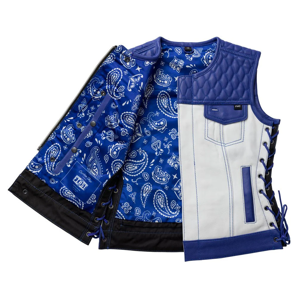 6256-cobalt-women-s-motorcycle-leather-vest-limited-edition-3.webp Cobalt - Women's Motorcycle Leather Vest - Limited Edition