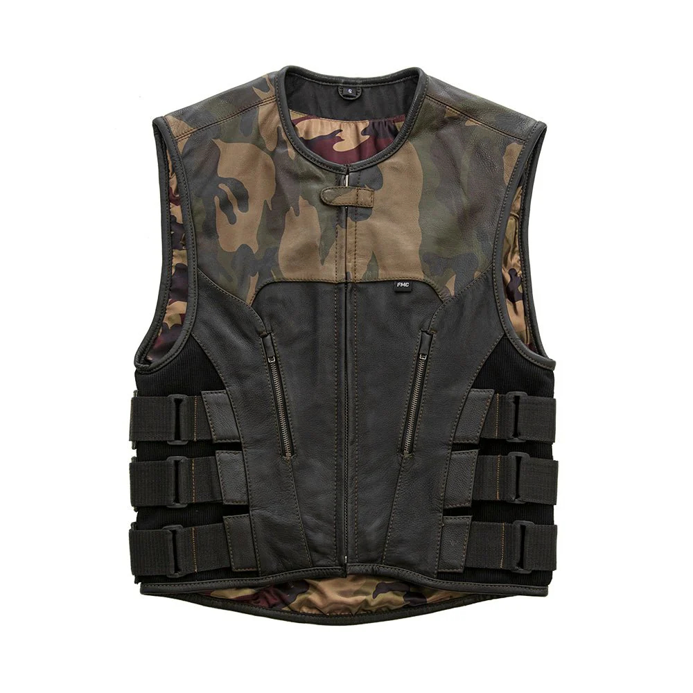 6296-predator-men-s-swat-style-leather-motorcycle-vest-limited-edition-1.webp Predator - Men's Swat Style Leather Motorcycle Vest - Limited Edition