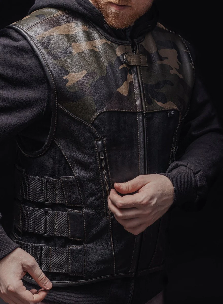 6296-predator-men-s-swat-style-leather-motorcycle-vest-limited-edition-3.webp Predator - Men's Swat Style Leather Motorcycle Vest - Limited Edition