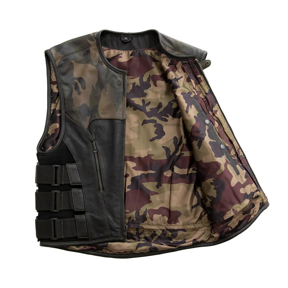 6296-predator-men-s-swat-style-leather-motorcycle-vest-limited-edition-5.webp Predator - Men's Swat Style Leather Motorcycle Vest - Limited Edition