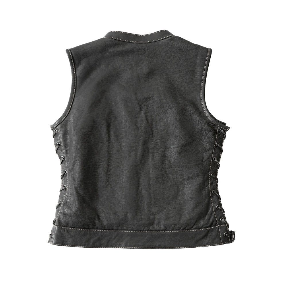 6488-liberty-women-s-club-style-motorcycle-leather-vest-limited-edition-2.jpg Liberty Women's Club Style Motorcycle Leather Vest - Limited Edition