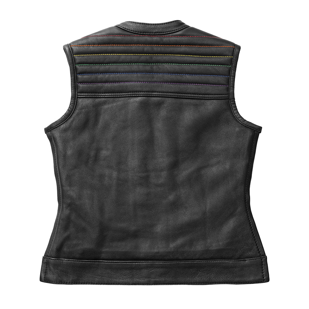 6574-garland-women-s-club-style-motorcycle-leather-vest-limited-edition-2.jpg Garland Women's Club Style Motorcycle Leather Vest - Limited Edition