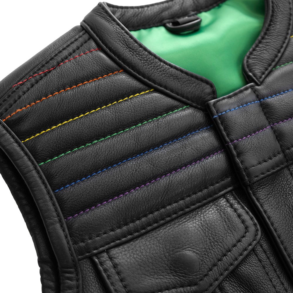 6574-garland-women-s-club-style-motorcycle-leather-vest-limited-edition-6.jpg Garland Women's Club Style Motorcycle Leather Vest - Limited Edition