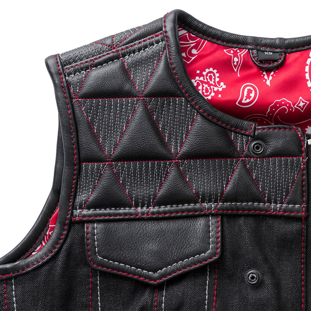 6610-delta-women-s-club-style-motorcycle-leather-denim-vest-limited-edition-4.jpg Delta Women's Club Style Motorcycle Leather/Denim Vest - Limited Edition