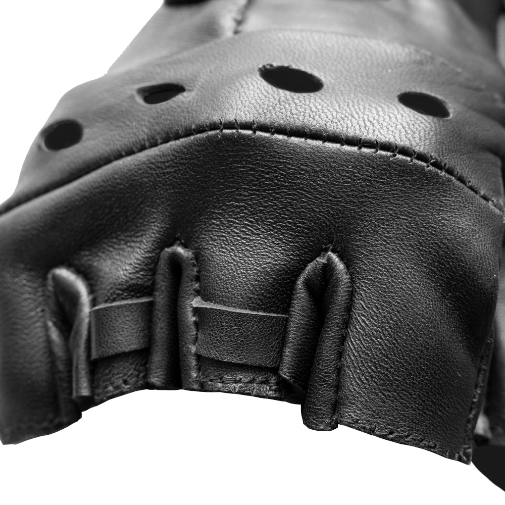 NEW ZEALAND Lambskin fingerless Gloves