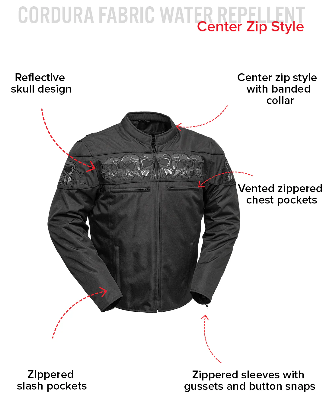 Immortal Men's Motorcycle Textile Jacket