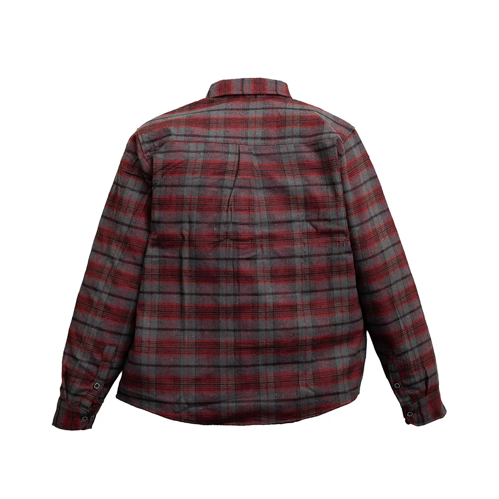 751-vintage-men-s-plaid-canvas-motorcycle-flannel-shirt-2.webp Vintage - Men’s Plaid Canvas Motorcycle flannel Shirt