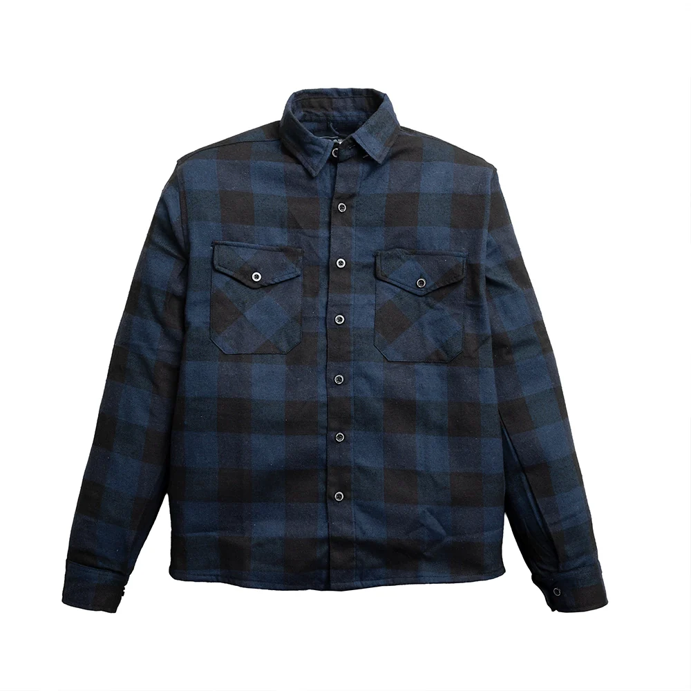 751-vintage-men-s-plaid-canvas-motorcycle-flannel-shirt-7.webp Vintage - Men’s Plaid Canvas Motorcycle flannel Shirt