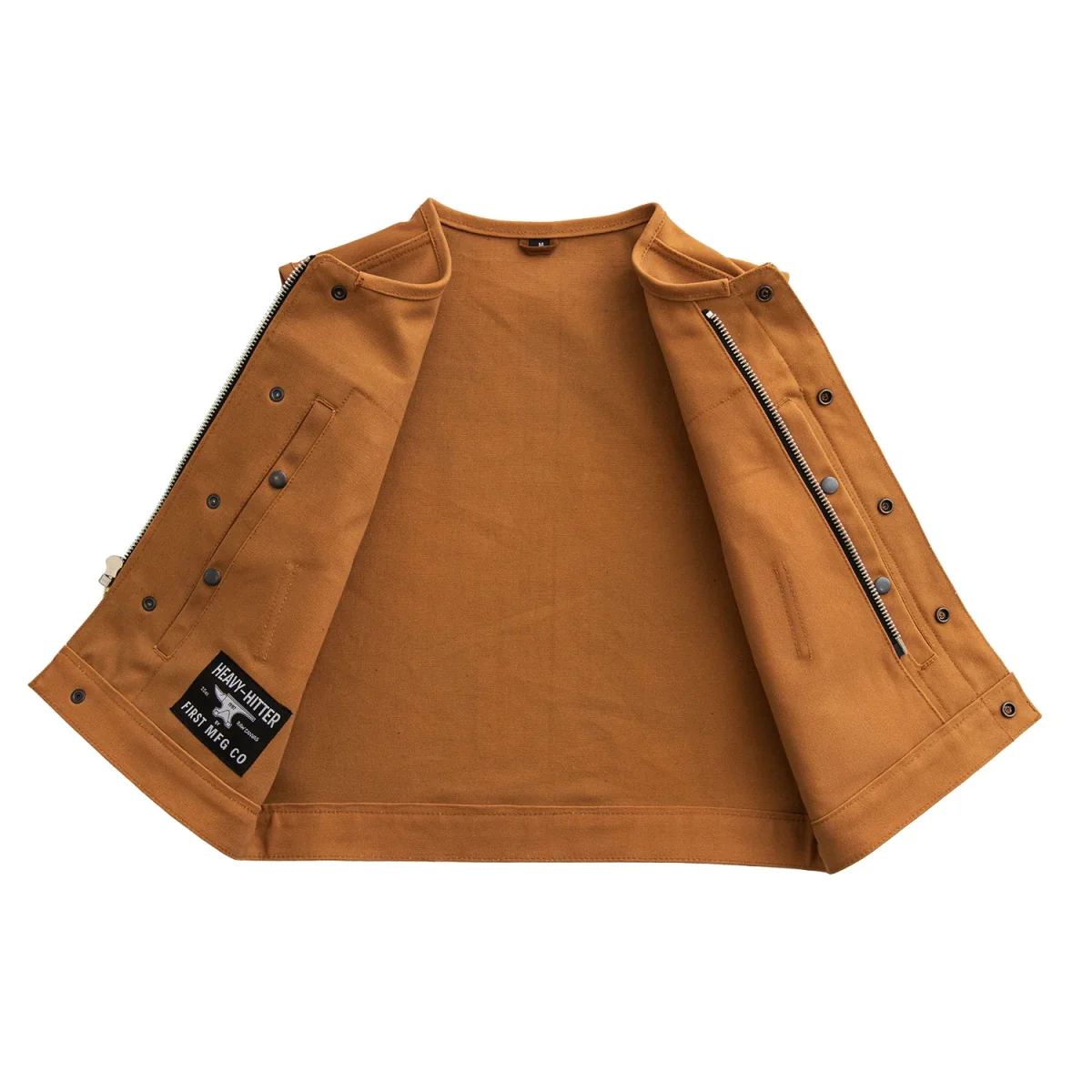 Lowside Duck Men's Motorcycle Canvas Vest
