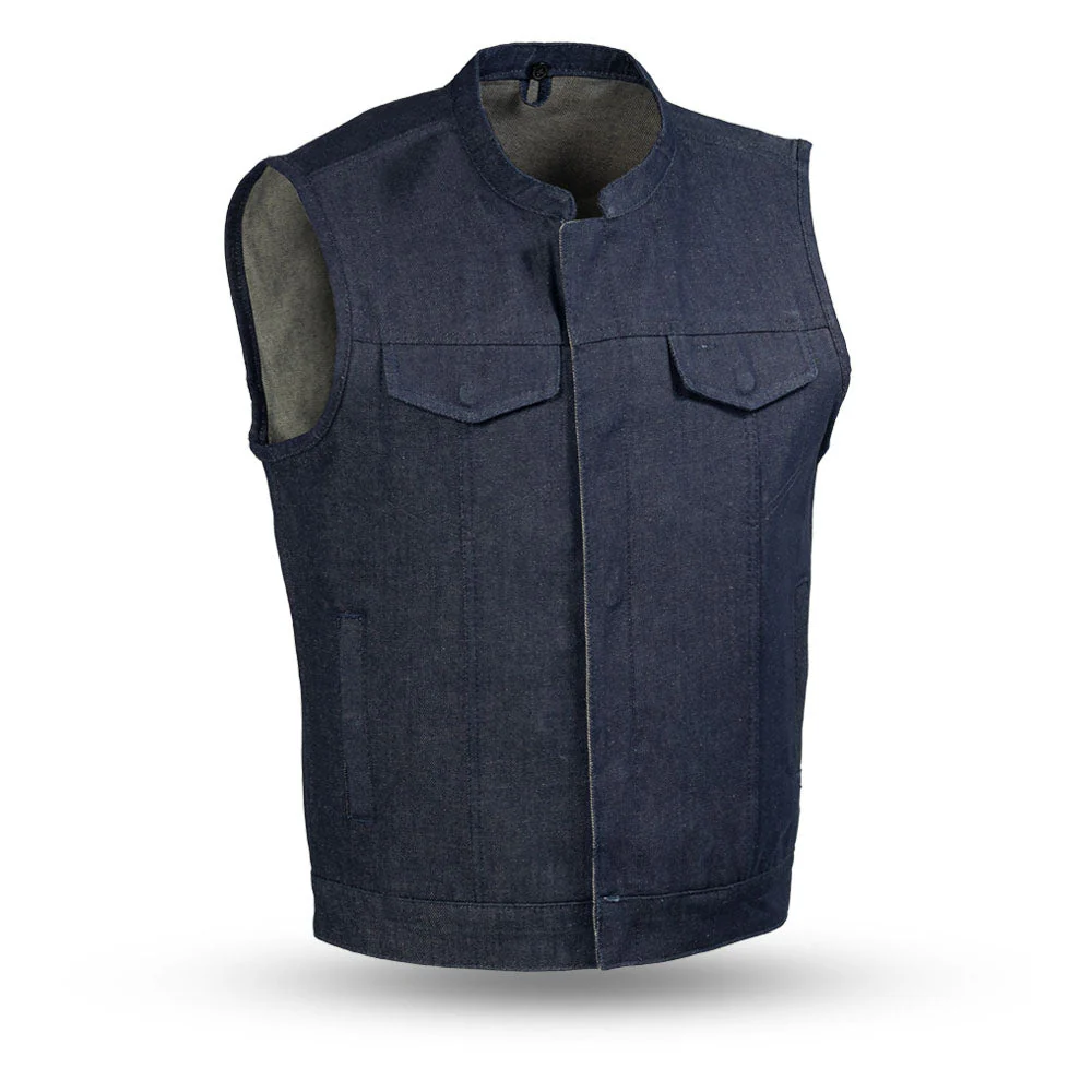 7685-kershaw-men-s-motorcycle-denim-vest-4.webp Kershaw Men's Motorcycle Denim Vest