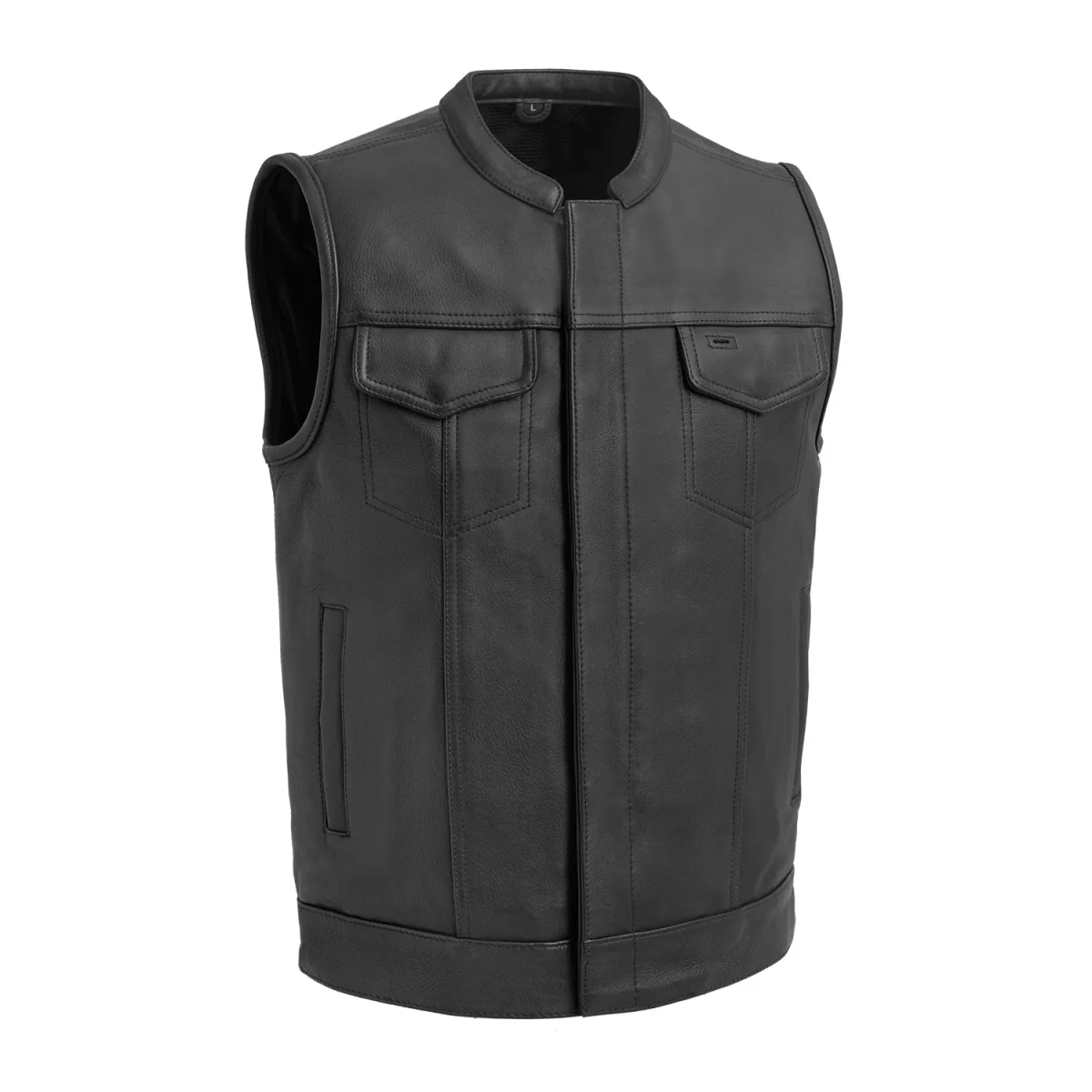 7745-hotshot-men-s-motorcycle-leather-vest-1.webp Hotshot Men's Motorcycle Leather Vest
