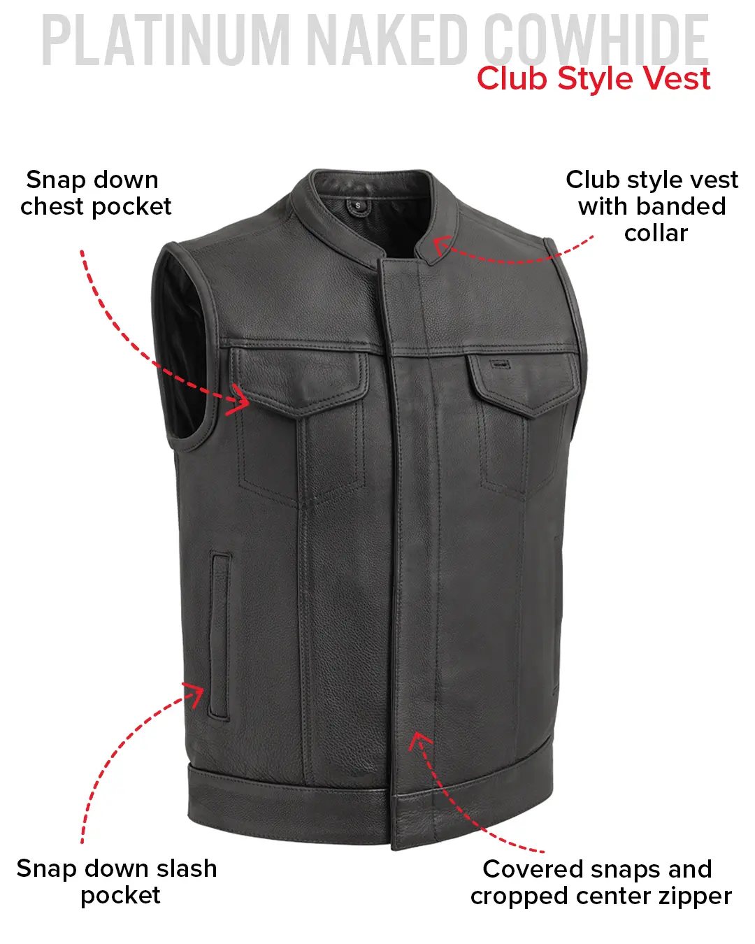 7745-hotshot-men-s-motorcycle-leather-vest-10.webp Hotshot Men's Motorcycle Leather Vest