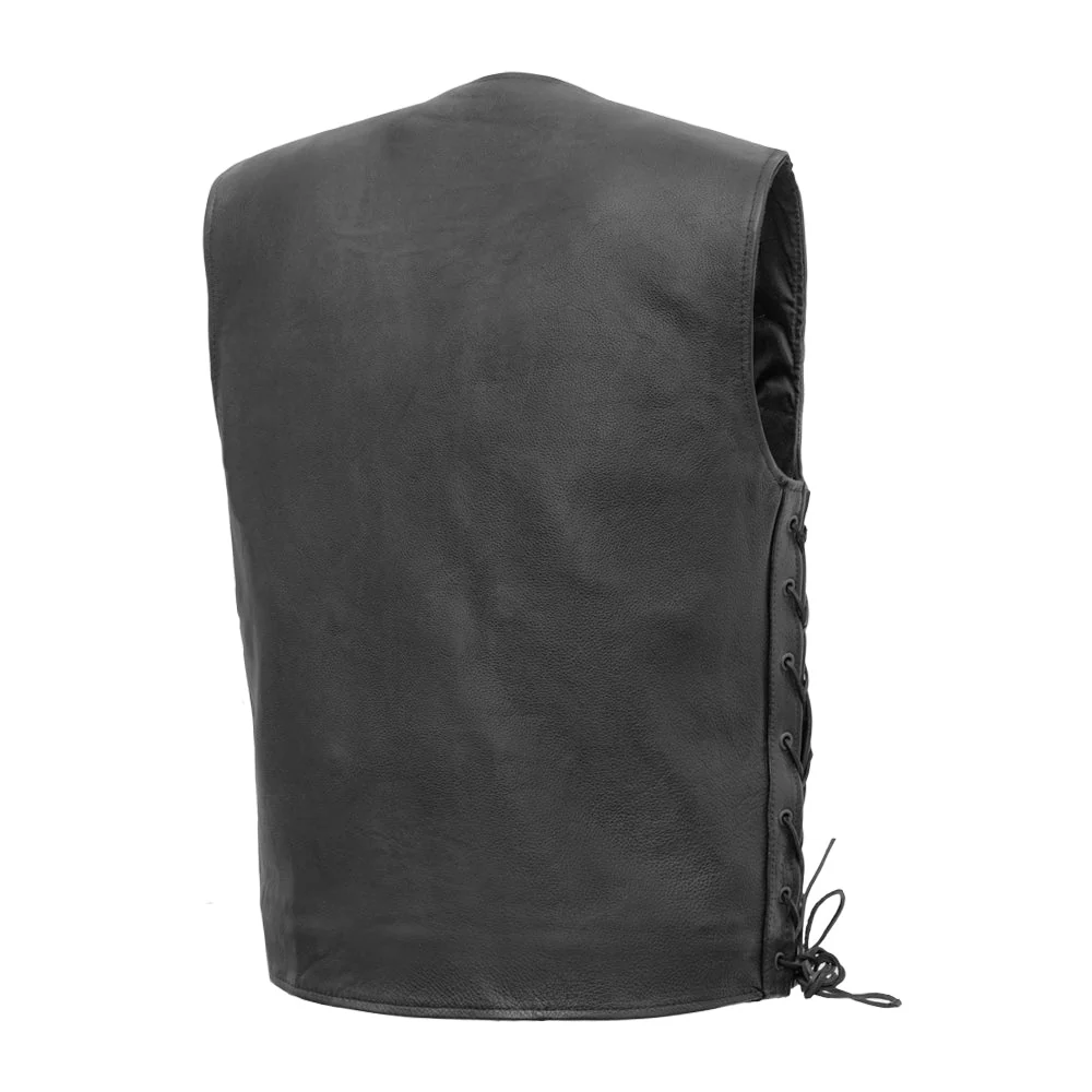 7819-gambler-men-s-motorcycle-leather-vest-2.webp Gambler Men's Motorcycle Leather Vest