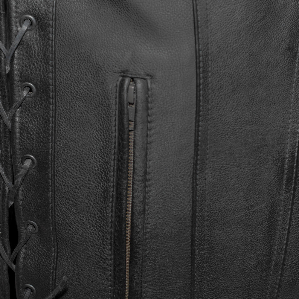 7819-gambler-men-s-motorcycle-leather-vest-3.jpg Gambler Men's Motorcycle Leather Vest