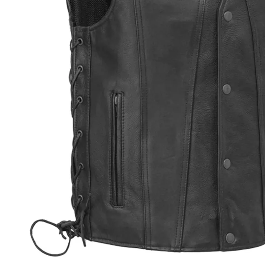 7819-gambler-men-s-motorcycle-leather-vest-4.webp Gambler Men's Motorcycle Leather Vest