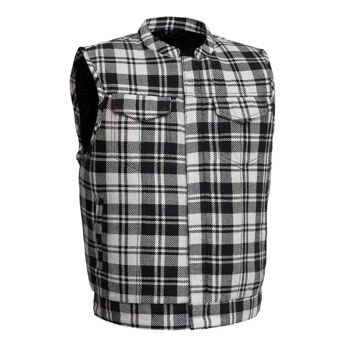 7852-sharp-shooter-moto-men-s-canvas-vest-recycled-1.webp Sharp Shooter Moto Men's Canvas Vest - Recycled