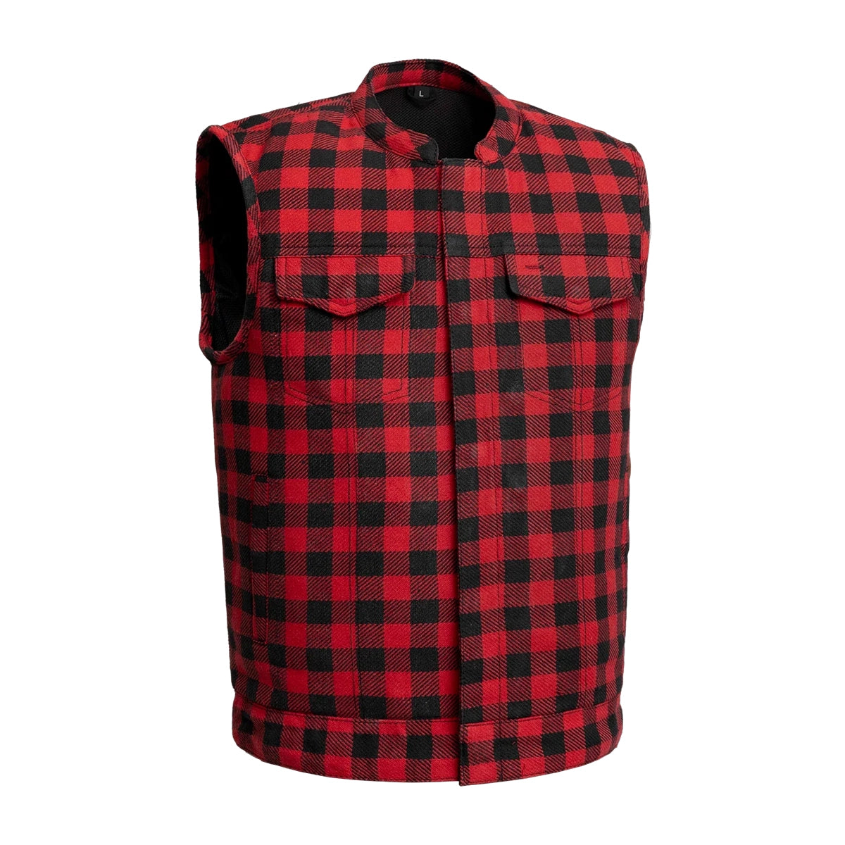 7852-sharp-shooter-moto-men-s-canvas-vest-recycled-9.jpg Sharp Shooter Moto Men's Canvas Vest - Recycled