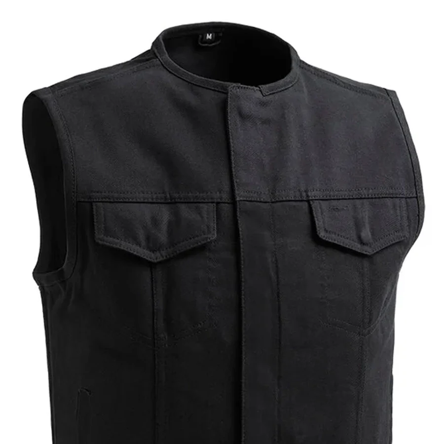 7879-no-limit-men-s-motorcycle-twill-vest-4.webp No Limit - Men's Motorcycle Twill Vest