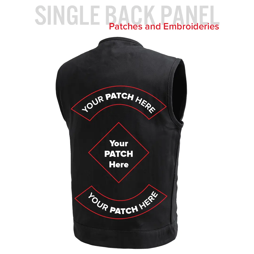 7879-no-limit-men-s-motorcycle-twill-vest-6.webp No Limit - Men's Motorcycle Twill Vest