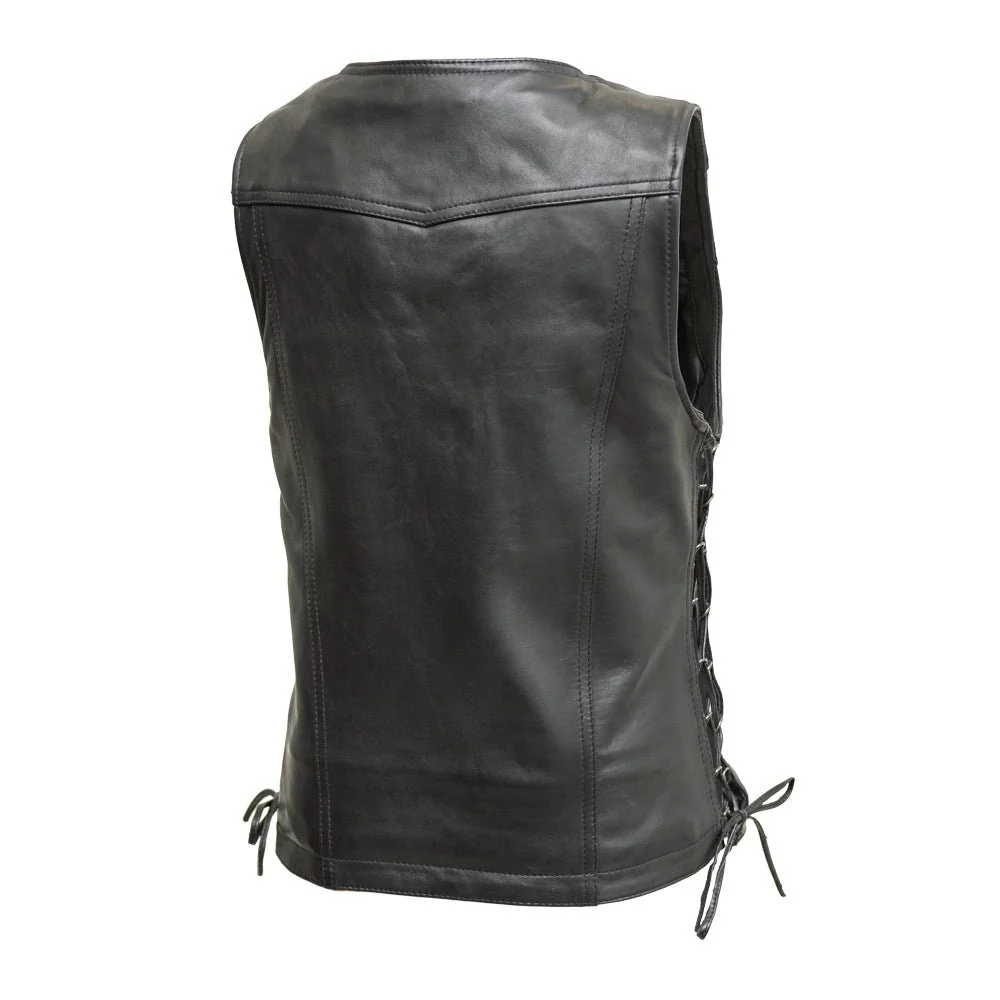 Cindy - Women's Motorcycle Sheepskin Vest