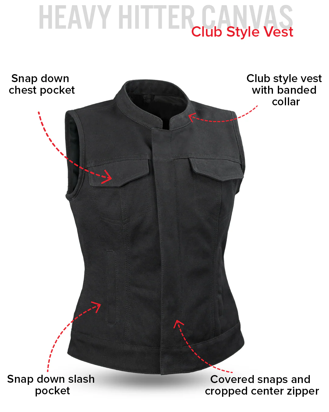 8032-ludlow-women-s-motorcycle-canvas-vest-7.webp Ludlow Women's Motorcycle Canvas Vest