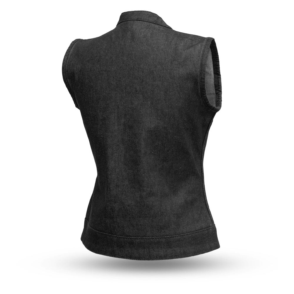 8042-ludlow-women-s-motorcycle-denim-vest-2.jpg Ludlow Women's Motorcycle Denim Vest