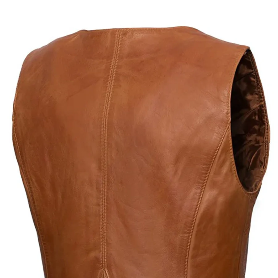 8052-savannah-women-s-western-style-motorcycle-leather-vest-11.webp Savannah Women's Western Style Motorcycle Leather Vest