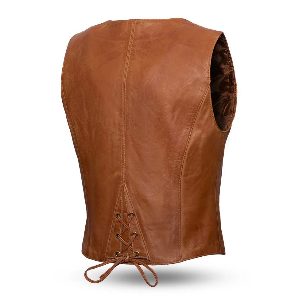 8052-savannah-women-s-western-style-motorcycle-leather-vest-7.webp Savannah Women's Western Style Motorcycle Leather Vest